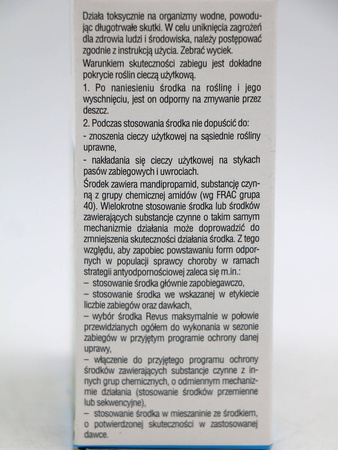 Revus 250 SC – Na Zarazę i Mączniaka Rzekomego – 30 ml Sumin