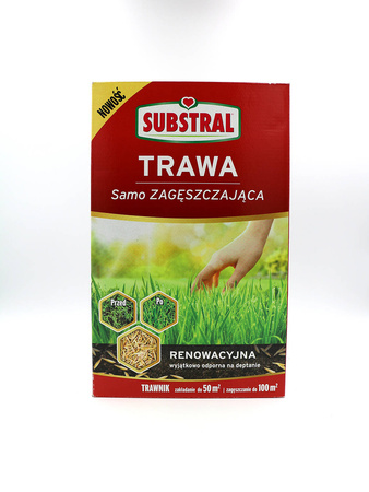 TRAWA Samo ZAGĘSZCZAJĄCA RENOWACYJNA 1 kg SUBSTRAL