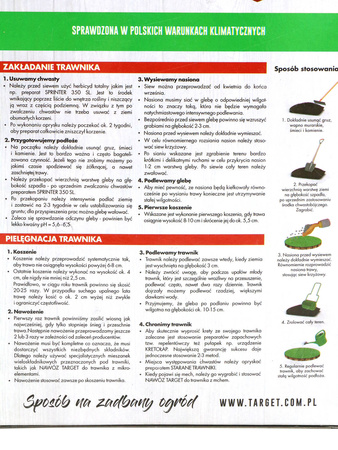 Shania 500 g nasiona trawy do trawników zacienionych