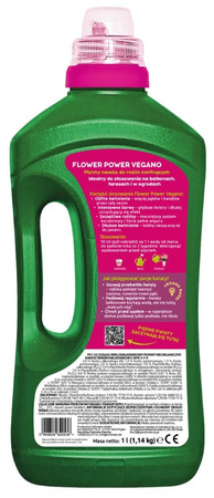 Nawóz do roślin kwitnących z dużą zawartością potasu Vegano Flower Power 2 x 1000 ml