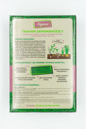 Nasiona trawy – Vegano – trawnik samonawożący – 1 kg Target