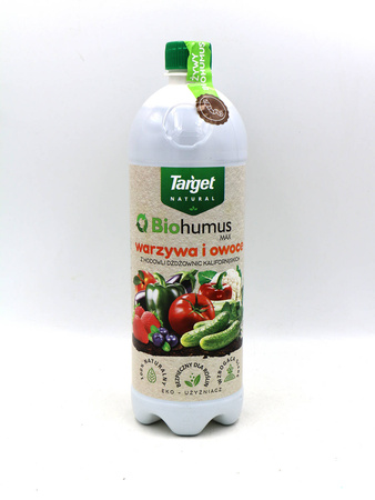 Biohumus Max 1 l ekologiczny biohumus uzyskiwany  z hodowli dżdżownic