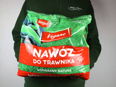 Wysokoazotowy nawóz do trawnika Vegano – wspierany naturą 2x8 kg