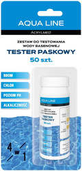 Paski testowe 3w1 do basenów 50 szt.