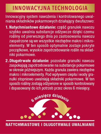 Nawóz długo działający do róż 850 g Compo