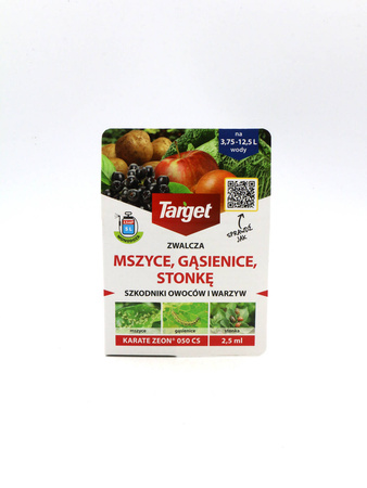 Karate Zeon 050 CS – Zwalcza Szkodniki Roślin – 2,5 ml Target