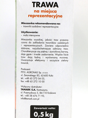 Hobby Gracja 500 g nasiona trawy do trawników ozdobnych