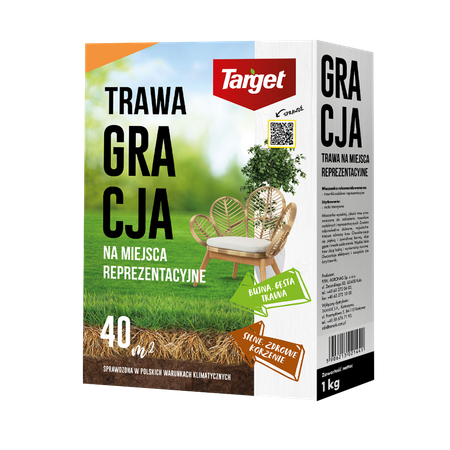 Hobby Gracja 1 kg nasiona trawy do trawników ozdobnych