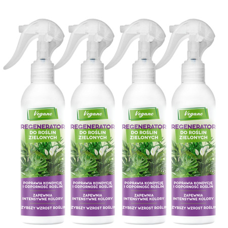 Regenerator do roślin doniczkowych – Vegano 4 x 300 ml