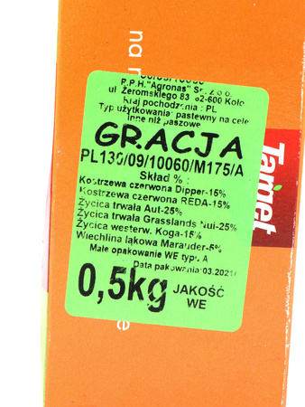 Hobby Gracja 500 g nasiona trawy do trawników ozdobnych