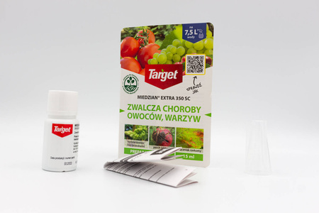 Miedzian Extra 350 SC ekologiczny środek grzybobójczy 15 ml Target