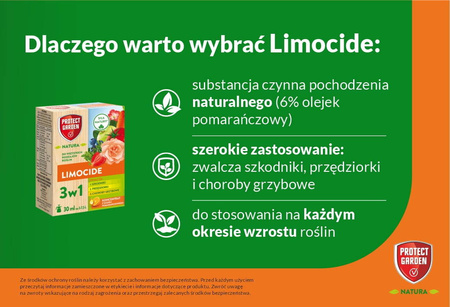 Limocide Rośliny Ozdobne, Warzywa i Owoce 50 ml