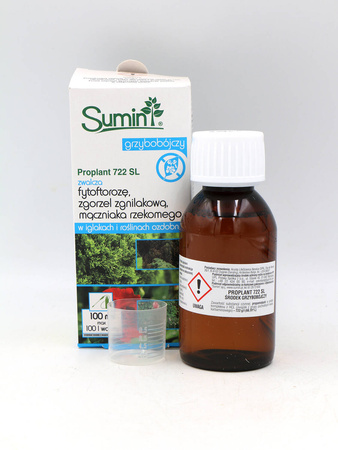 Proplant 722 SL Zwalcza Choroby w Iglakach i Innych Roślinach Ozdobnych 100 ml
