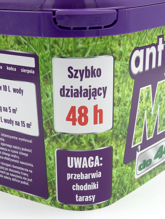 Antymech mikrogranulat SUBSTRAL 4 kg zwalcza mech na trawniku
