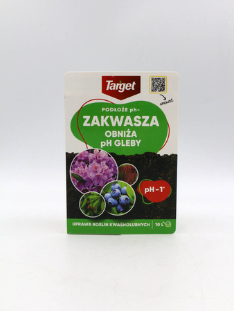 Podłoże pH- zakwasza i zmniejsza pH gleby TARGET