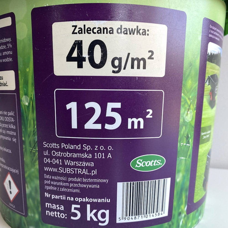 SUB nawóz do trawnika z mchem 5kg
