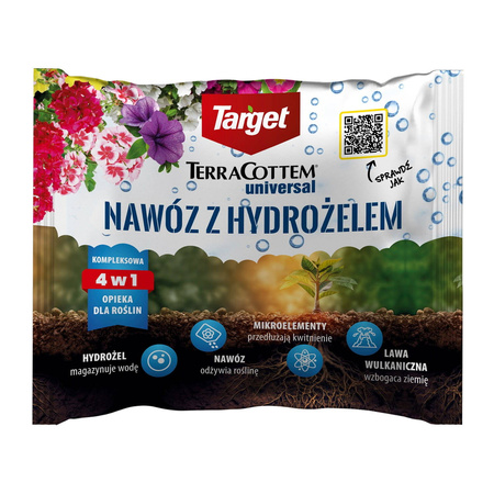 Terracottem 100 g nawóz z hydrożelem poprawiający właściwości gleby